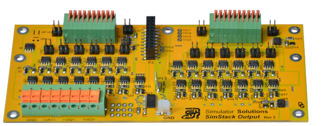 SimStack Output Board