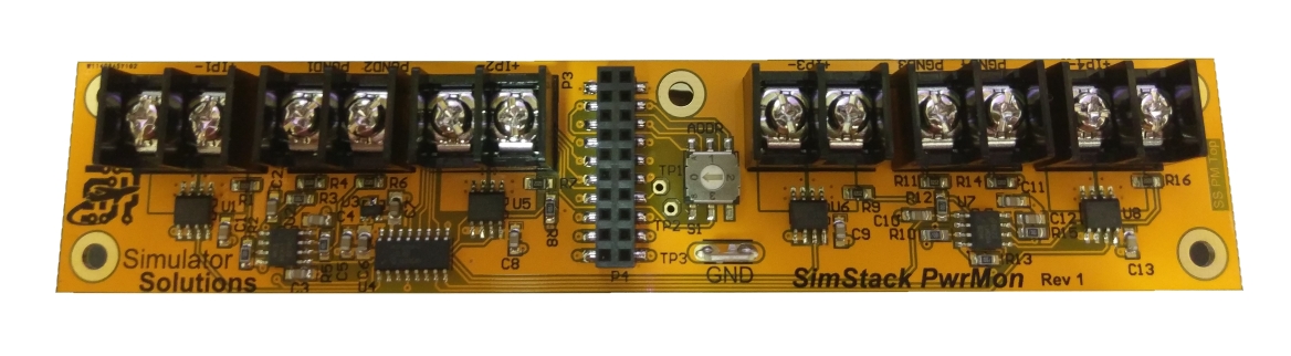 SimStack Power Monitoring Board