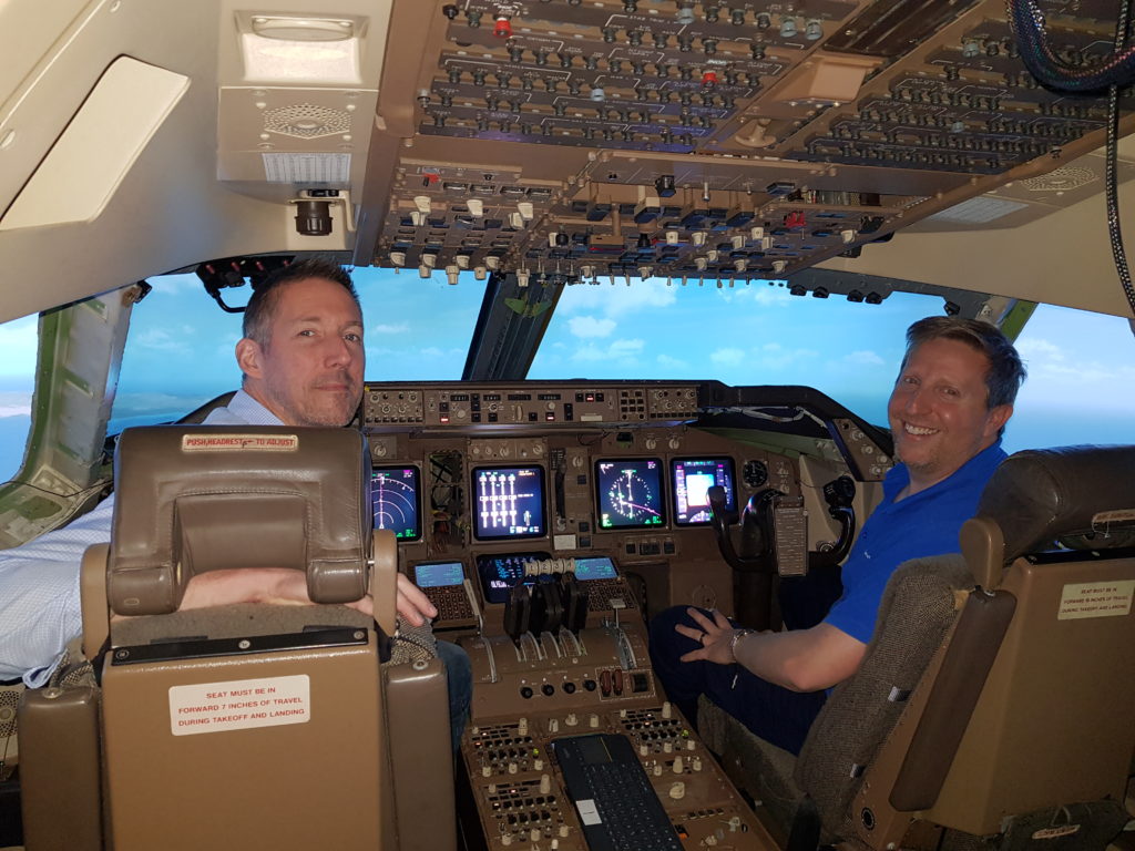 747-400 Simulator Commissioned