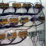 These SimStack boards boards control the Overhead Panels inside the fuselage.