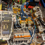 These SimStacks have been installed in a 737 centre pedestal.