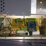 This SimStack board was mounted inside a 737 MCDU.