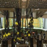 The installation of a series of custom made looms for a 747-400 cockpit conversion project.