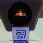 This modified 747-400 compass uses a DC resolver, operated by one of our SimStack Motor Driver boards to point the way.